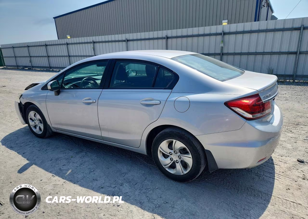 2014 Honda Civic Lx VIN:2HGFB2F55EH547028 - 2