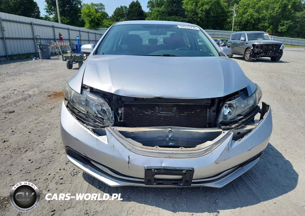 2014 Honda Civic Lx VIN:2HGFB2F55EH547028 - 5
