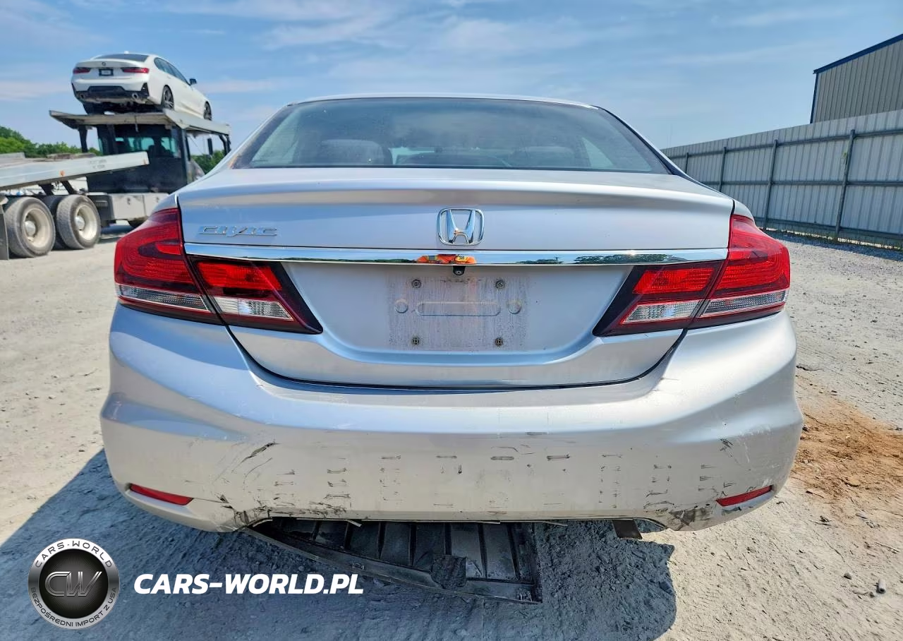 2014 Honda Civic Lx VIN:2HGFB2F55EH547028 - 6