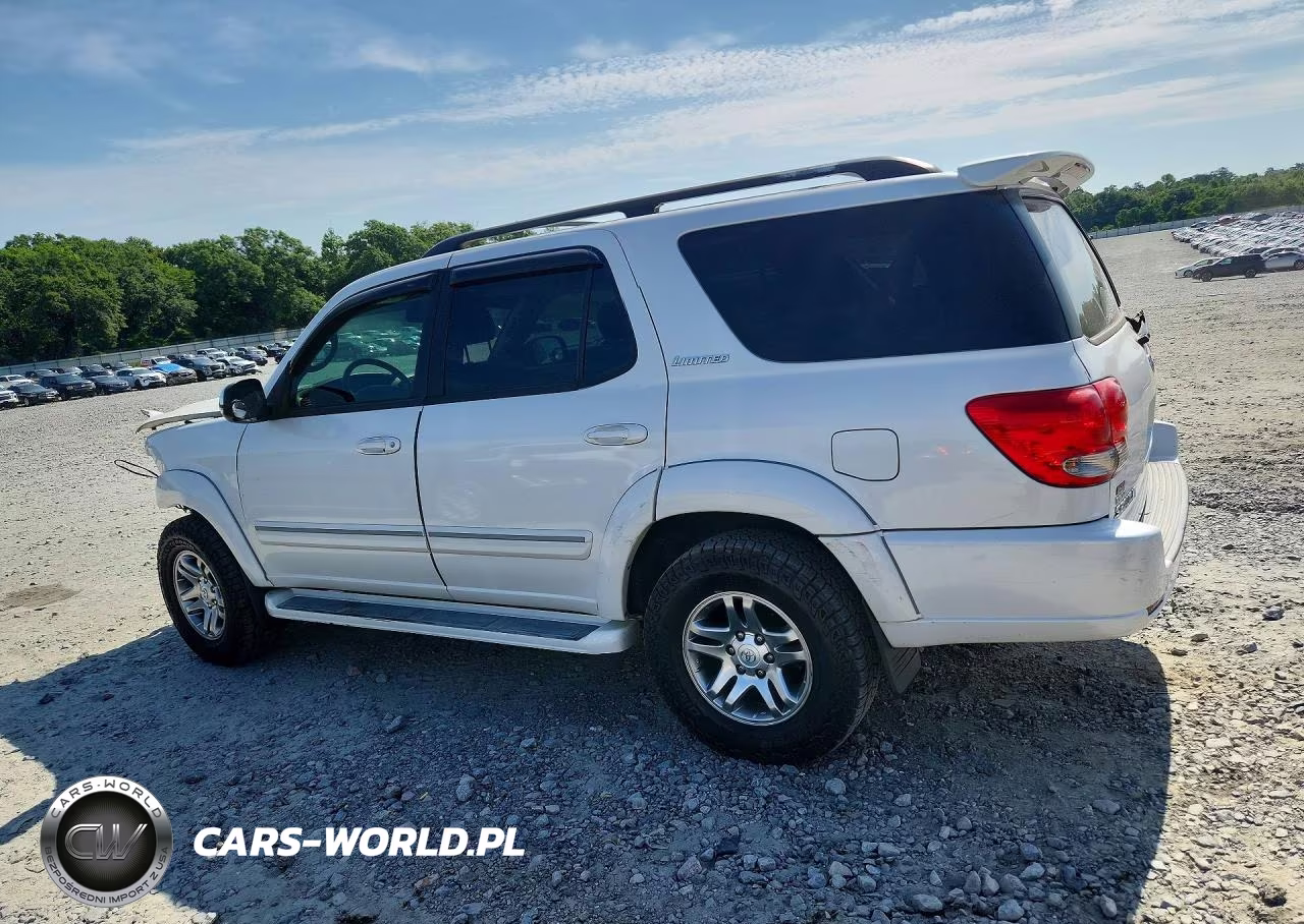 2007 Toyota Sequoia Limited VIN:5TDBT48A07S284452 - 2
