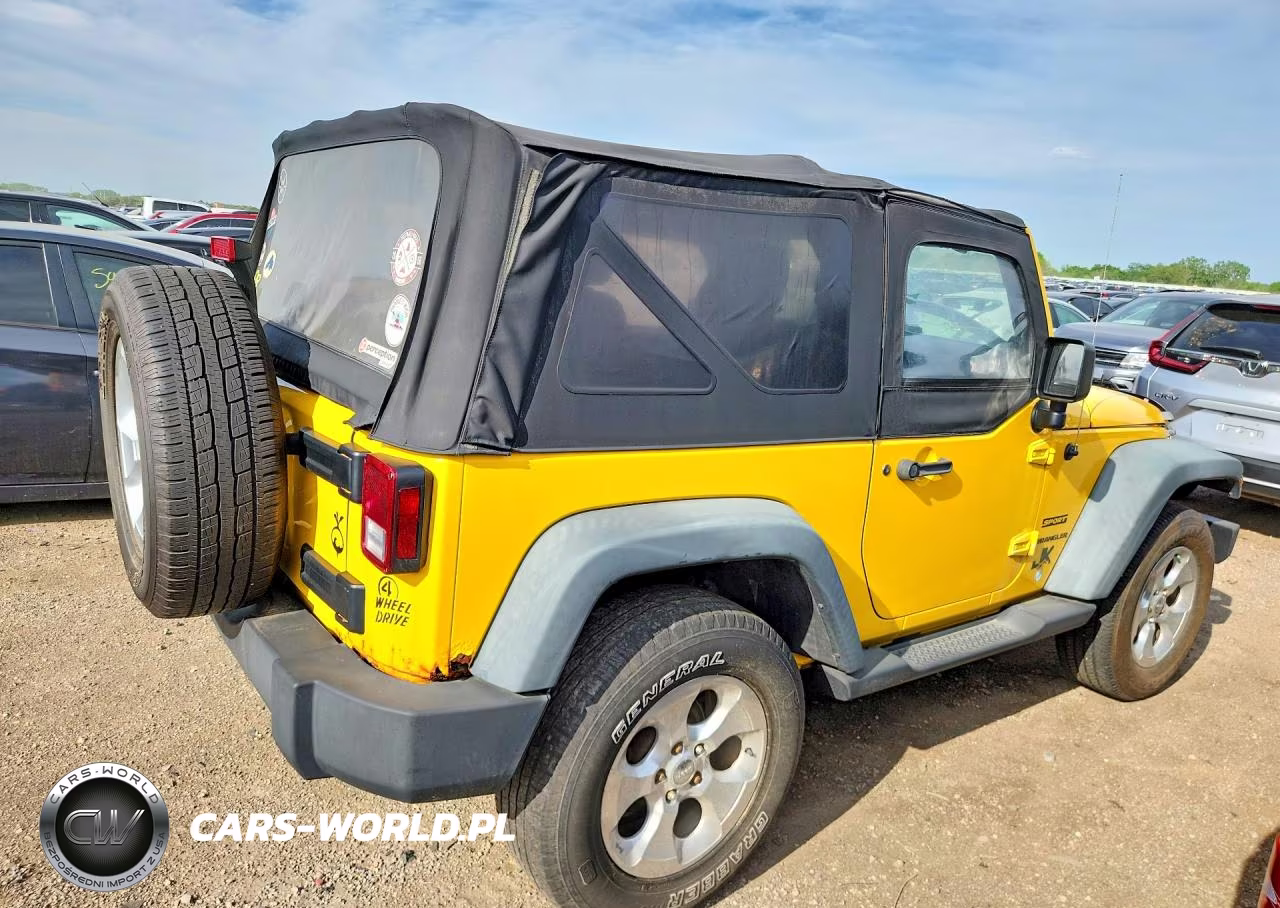 2011 Jeep Wrangler Sport VIN:1J4GA2D11BL533223 - 3
