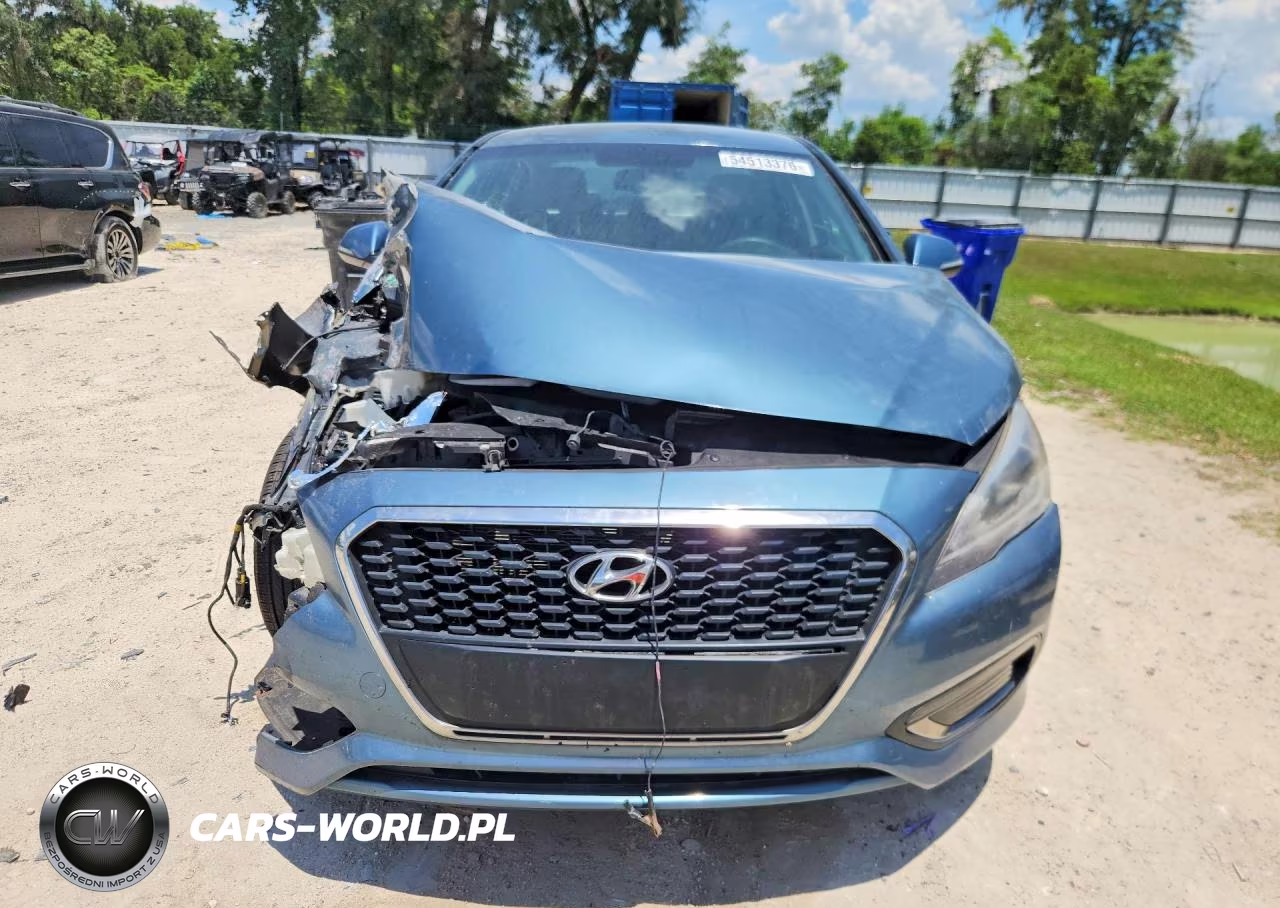 2016 Hyundai Sonata Hybrid Se VIN:KMHE24L10GA019255 - 5