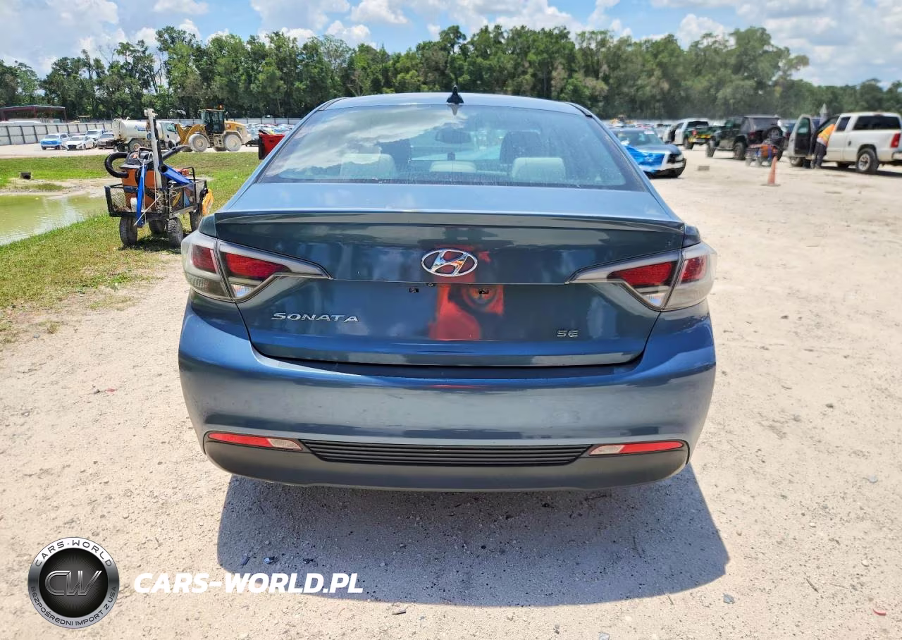 2016 Hyundai Sonata Hybrid Se VIN:KMHE24L10GA019255 - 6