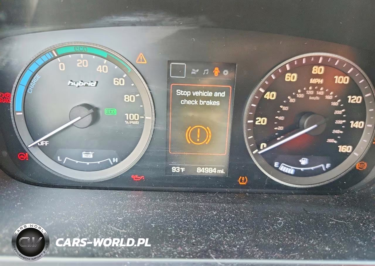 2016 Hyundai Sonata Hybrid Se VIN:KMHE24L10GA019255 - 9