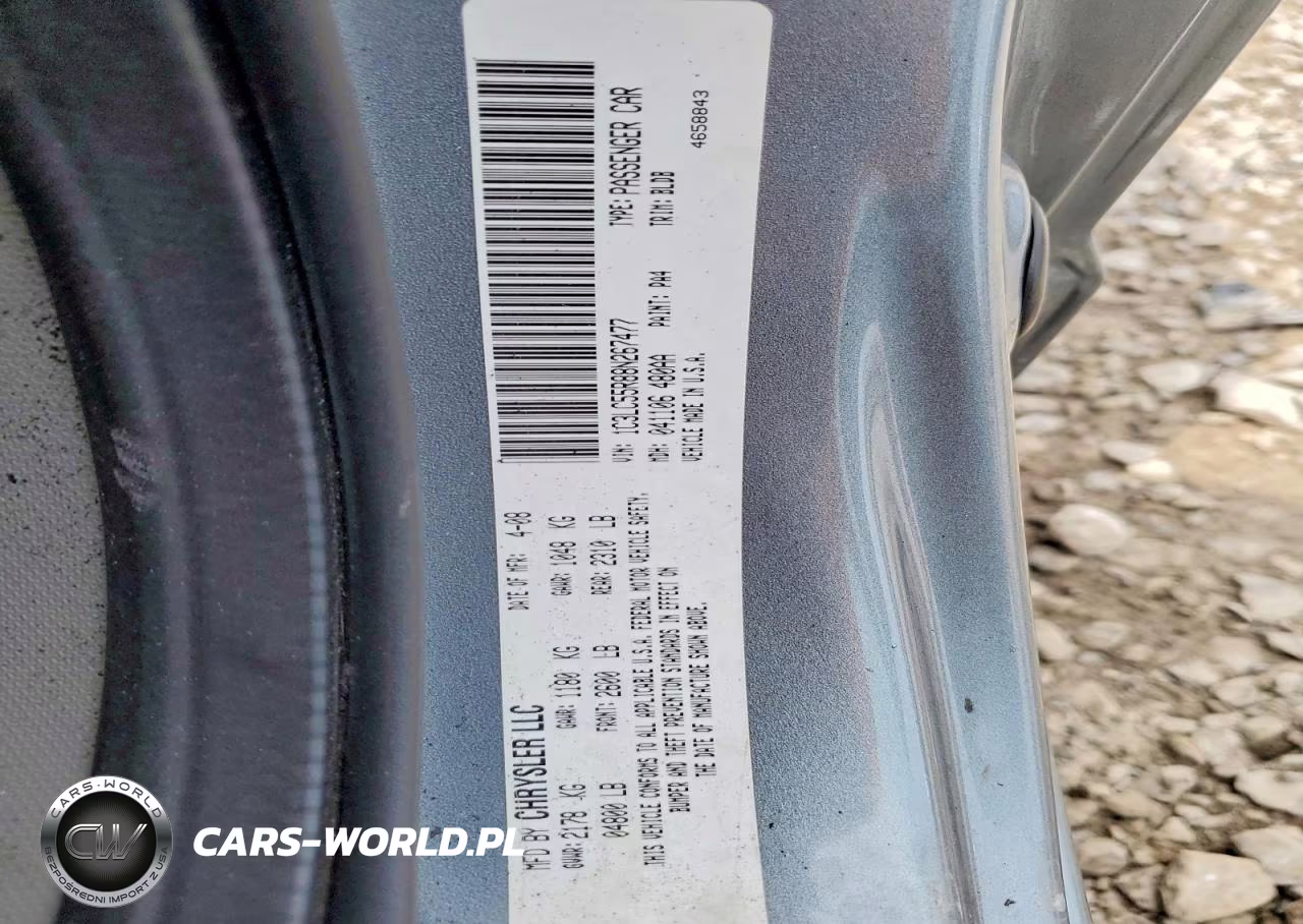 2008 Chrysler Sebring To VIN:1C3LC55R88N267477 - 12