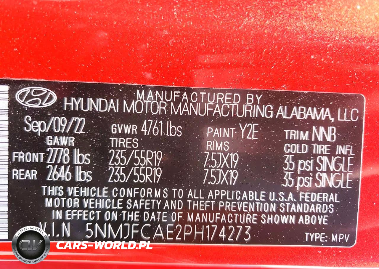 2023 Hyundai Tucson Sel VIN:5NMJFCAE2PH174273 - 13