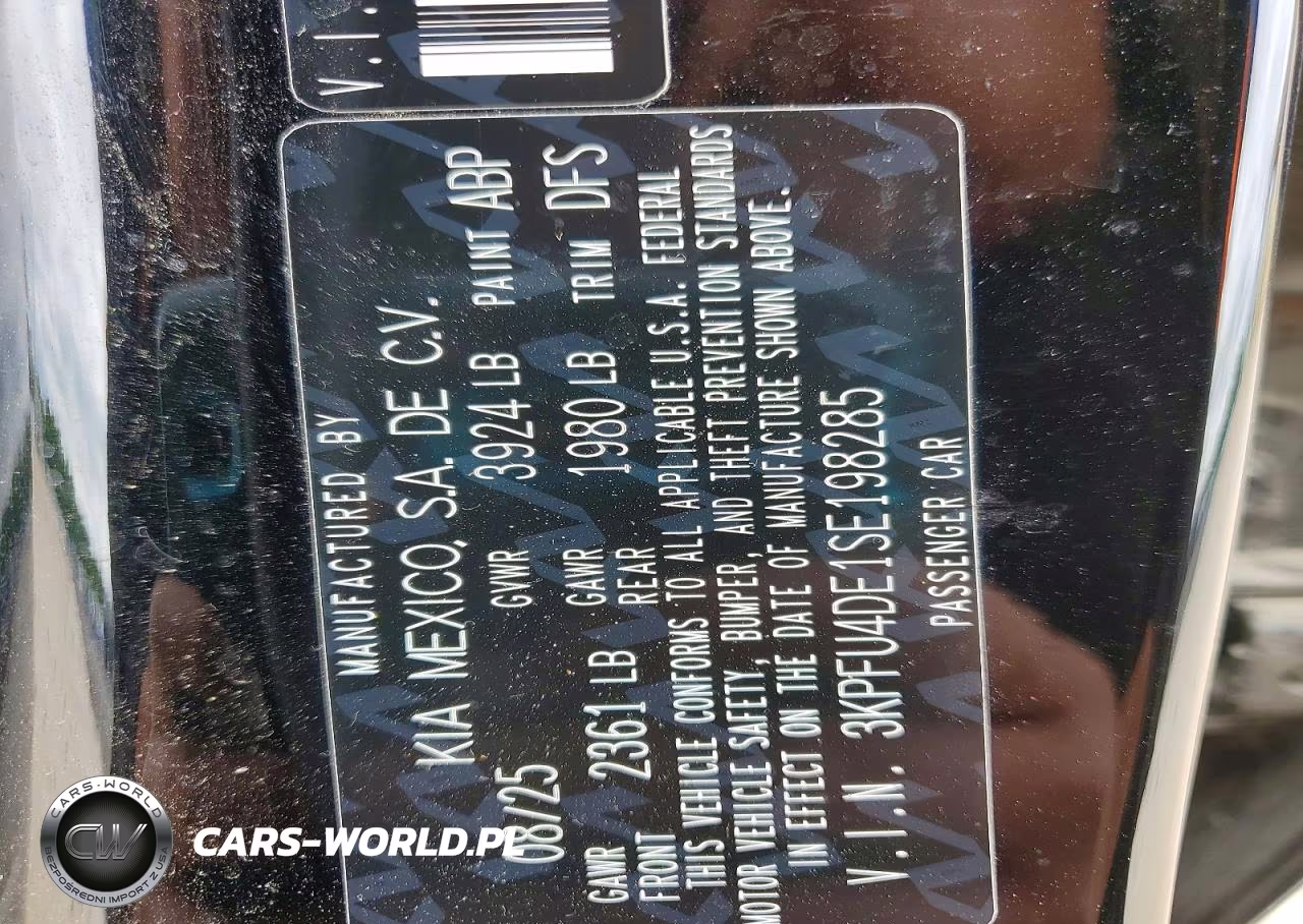 2025 Kia K4 Ex VIN:3KPFU4DE1SE198285 - 12
