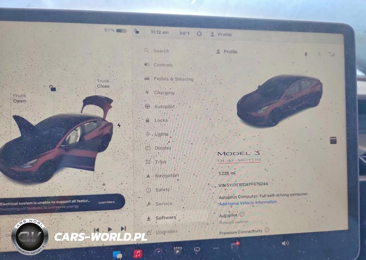 2023 Tesla Model 3 VIN:5YJ3E1ECXPF675244 - 9