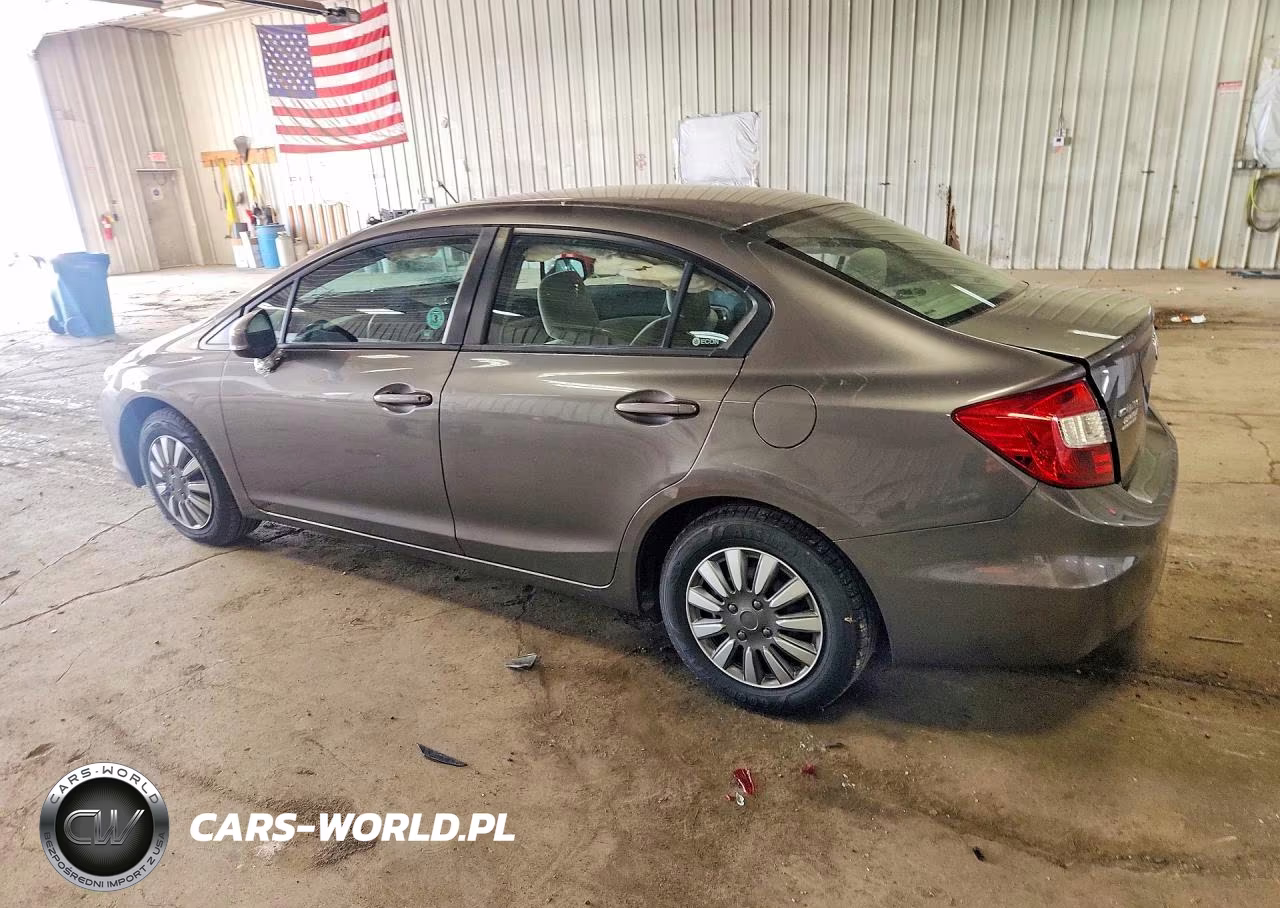2012 Honda Civic Lx VIN:19XFB2F56CE043532 - 2