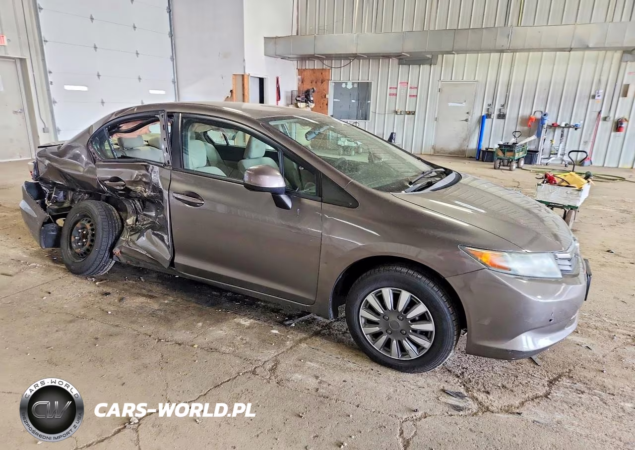 2012 Honda Civic Lx VIN:19XFB2F56CE043532 - 4