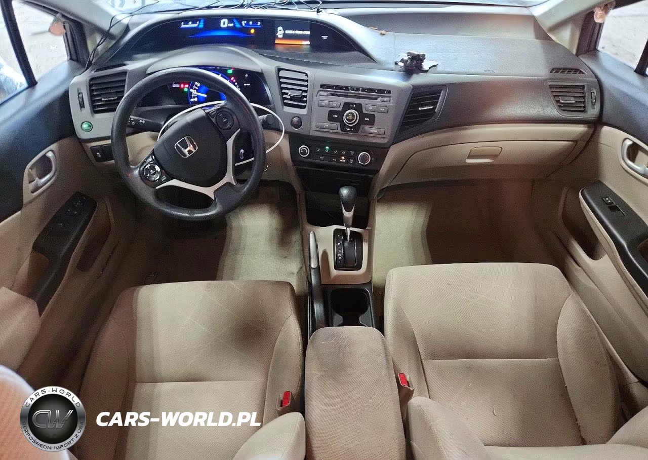 2012 Honda Civic Lx VIN:19XFB2F56CE043532 - 8