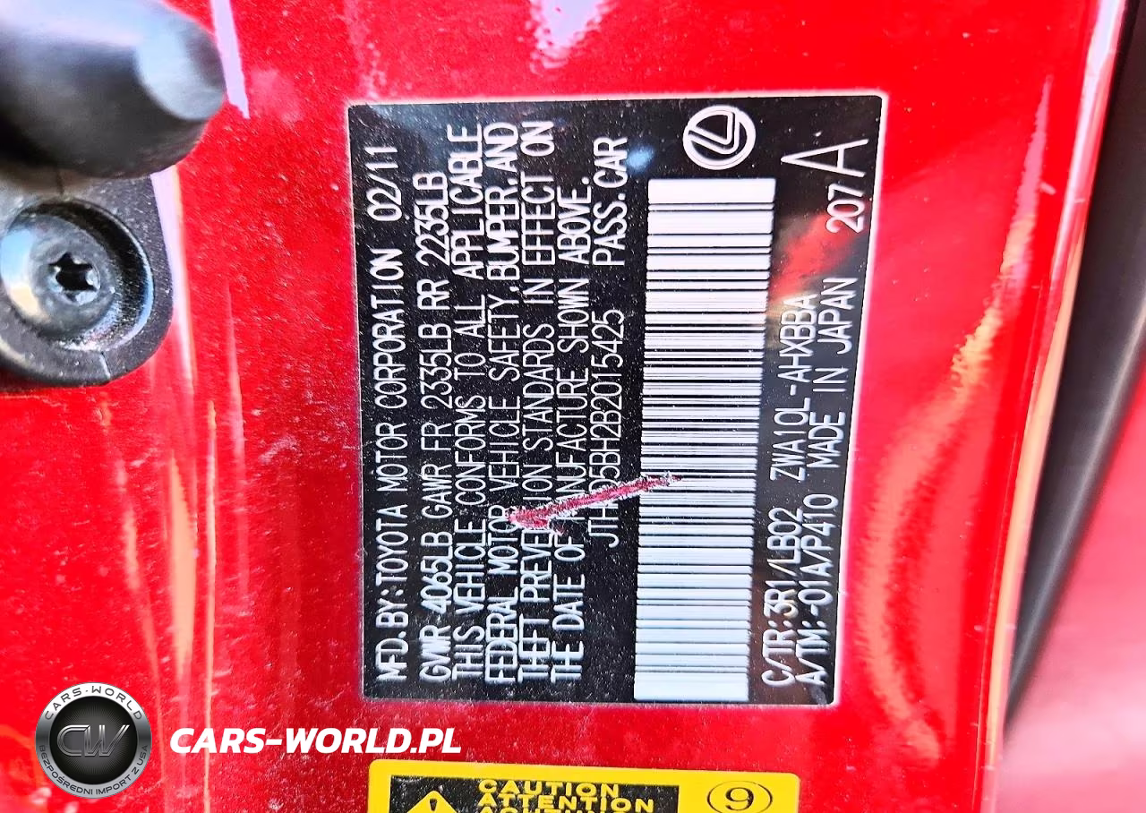 2011 Lexus Ct 200 VIN:JTHKD5BH2B2015425 - 12