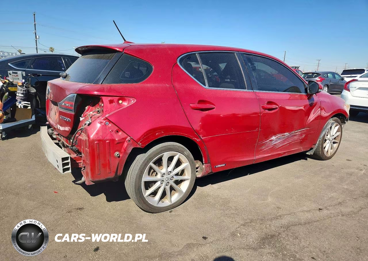 2011 Lexus Ct 200 VIN:JTHKD5BH2B2015425 - 3
