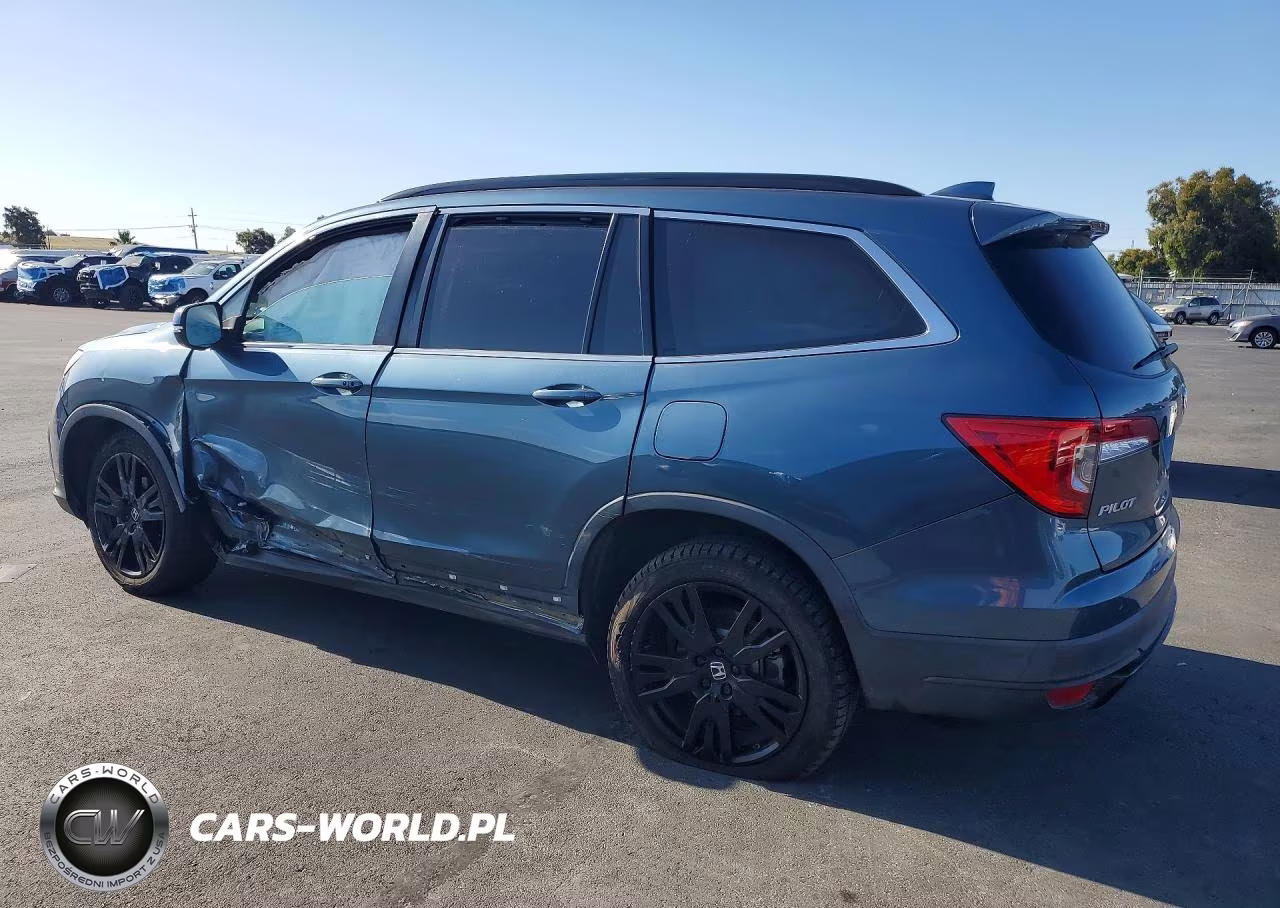 2022 Honda Pilot Se VIN:5FNYF5H21NB001543 - 2