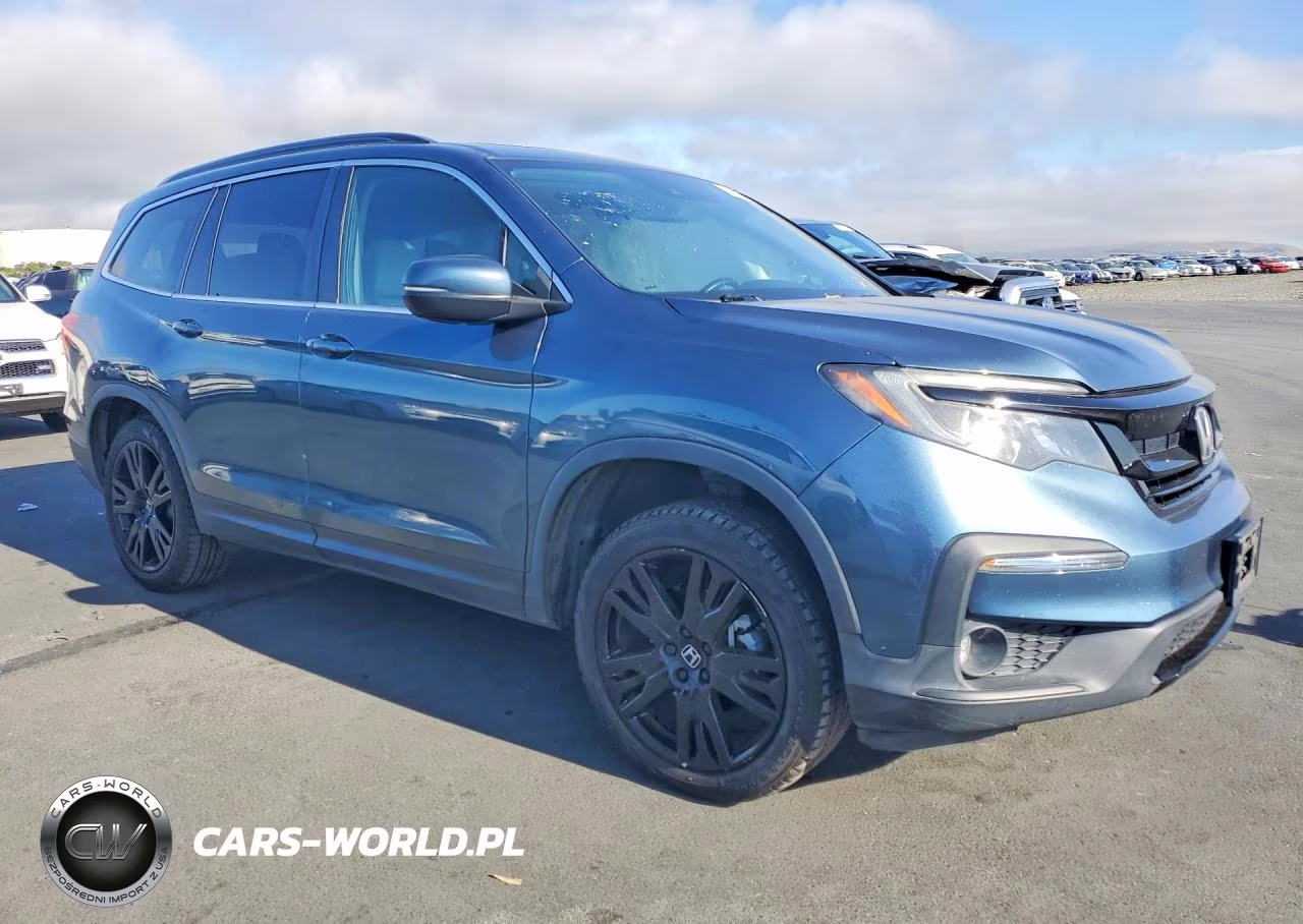 2022 Honda Pilot Se VIN:5FNYF5H21NB001543 - 4