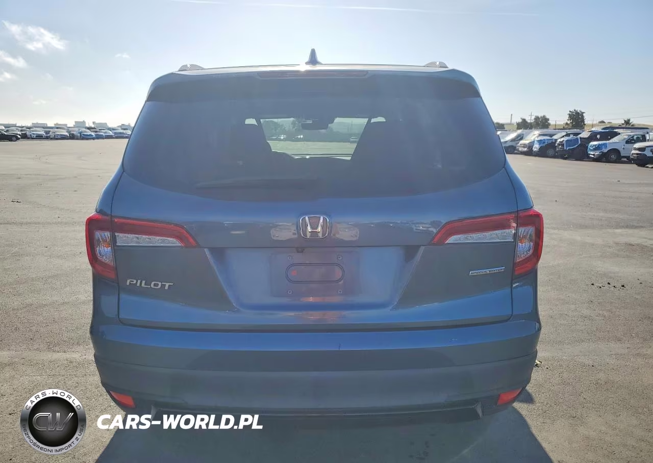 2022 Honda Pilot Se VIN:5FNYF5H21NB001543 - 6