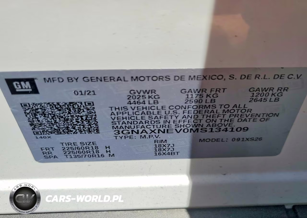 2021 Chevrolet Equinox Premier VIN:3GNAXNEV0MS134109 - 13