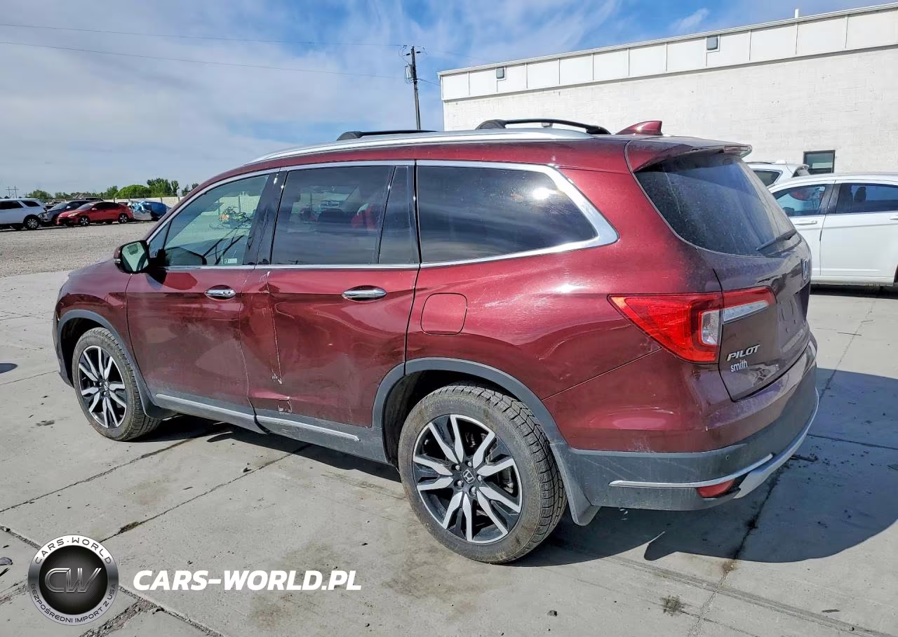 2021 Honda Pilot Touring VIN:5FNYF6H61MB034937 - 2