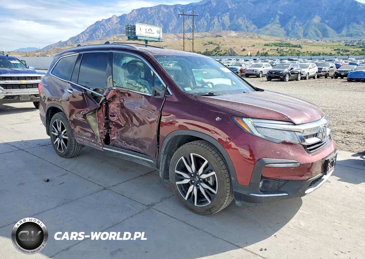 2021 Honda Pilot Touring VIN:5FNYF6H61MB034937 - 4