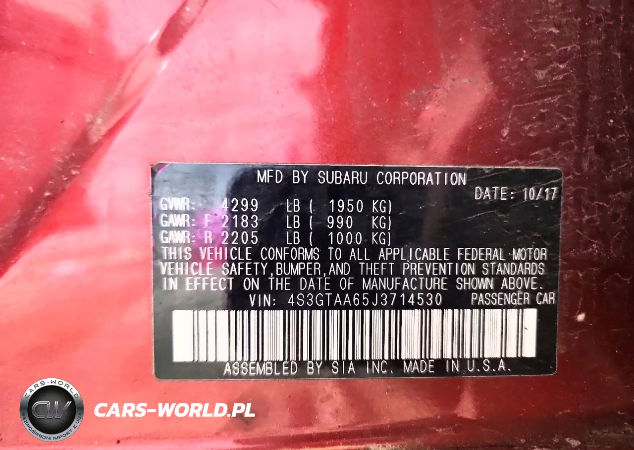 2018 Subaru Impreza VIN:4S3GTAA65J3714530 - 12