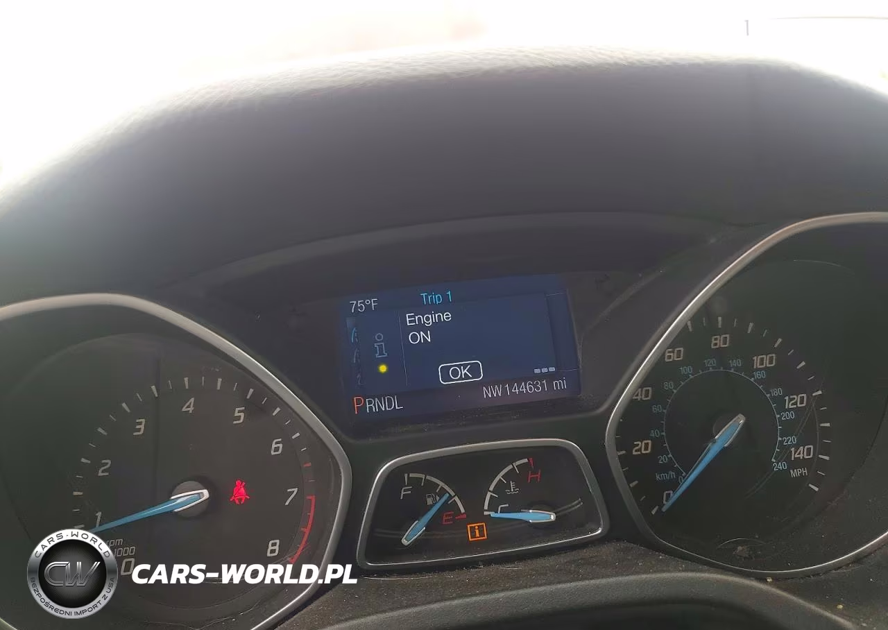 2014 Ford Focus Se VIN:1FADP3F20EL243522 - 9