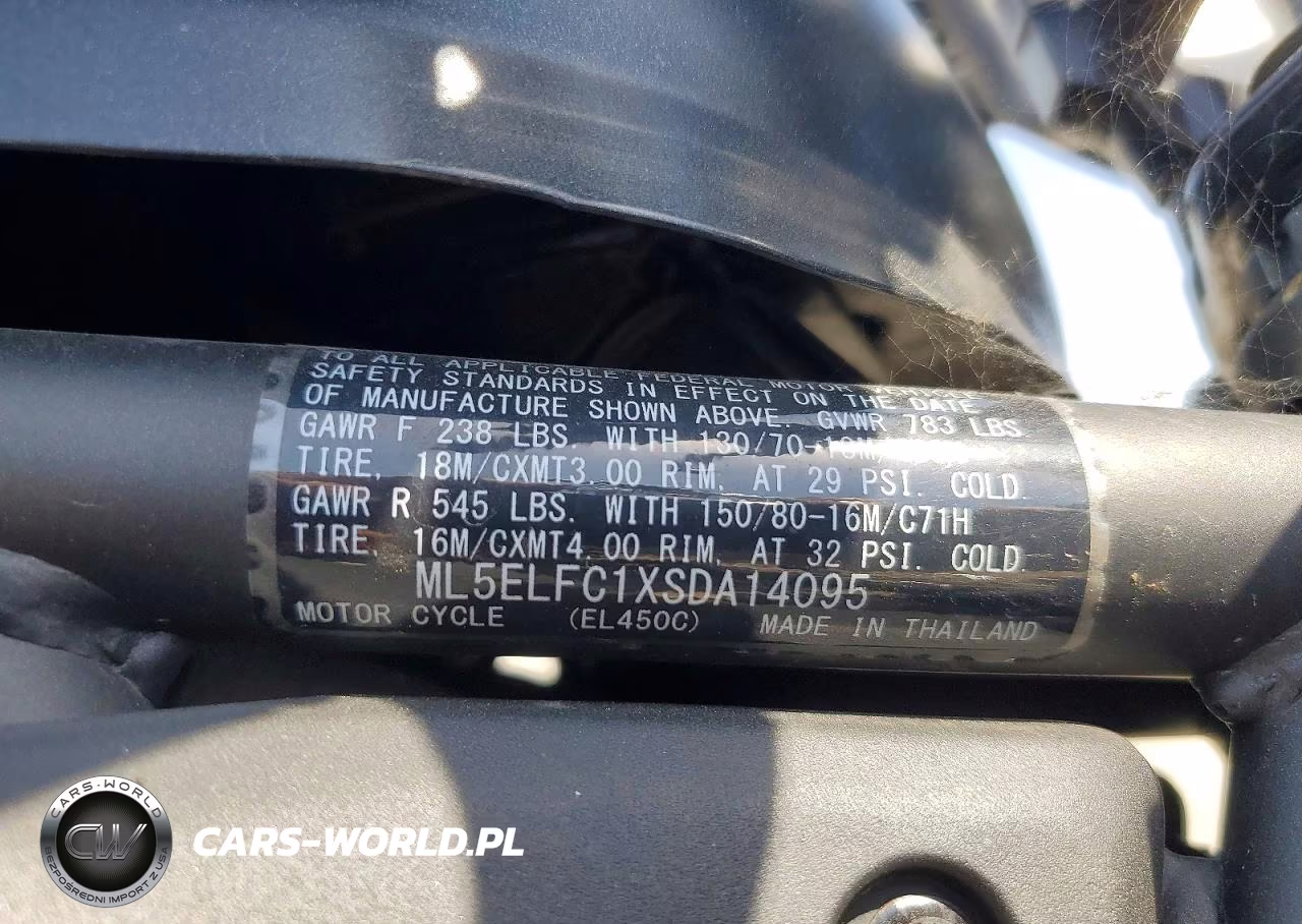 2025 Kawasaki El450 C VIN:ML5ELFC1XSDA14095 - 9