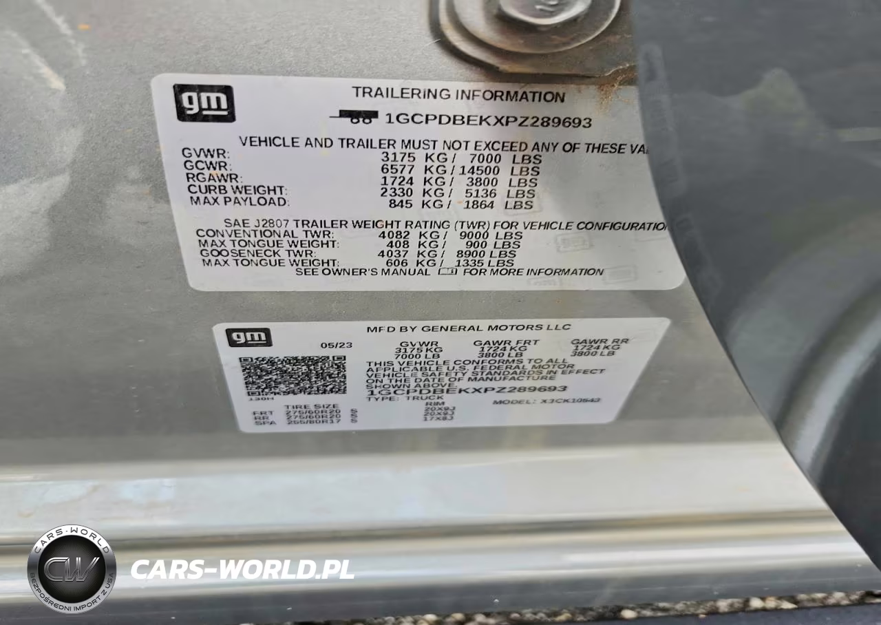 2023 Chevrolet Silverado K1500 Custom VIN:1GCPDBEKXPZ289693 - 13