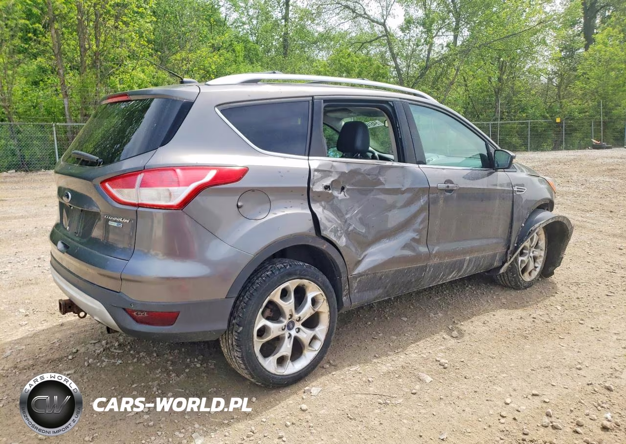 2013 Ford Escape Titanium VIN:1FMCU9J91DUD51173 - 3