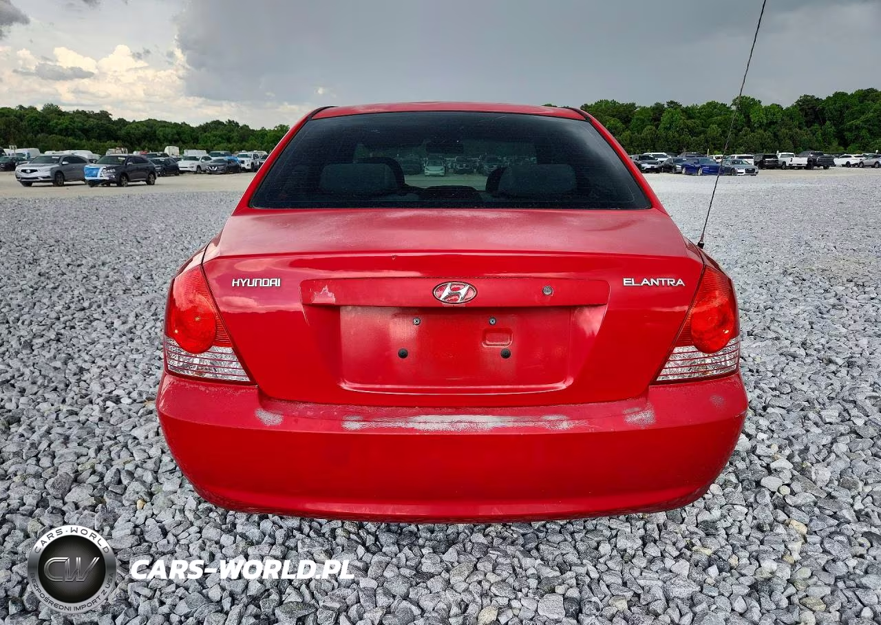 2005 Hyundai Elantra Gls VIN:KMHDN46D95U047253 - 6