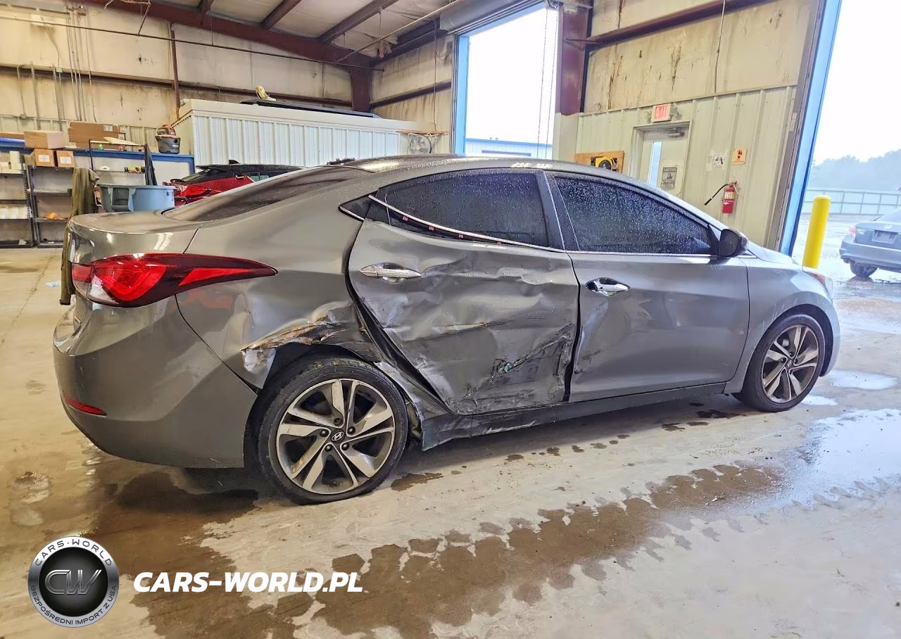 2014 Hyundai Elantra Limited VIN:5NPDH4AE9EH514077 - 3
