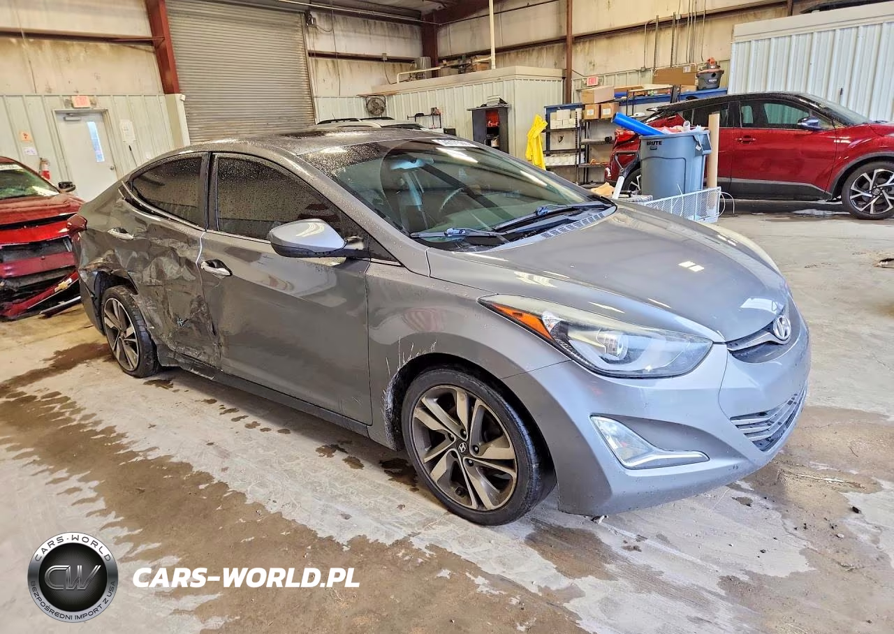 2014 Hyundai Elantra Limited VIN:5NPDH4AE9EH514077 - 4