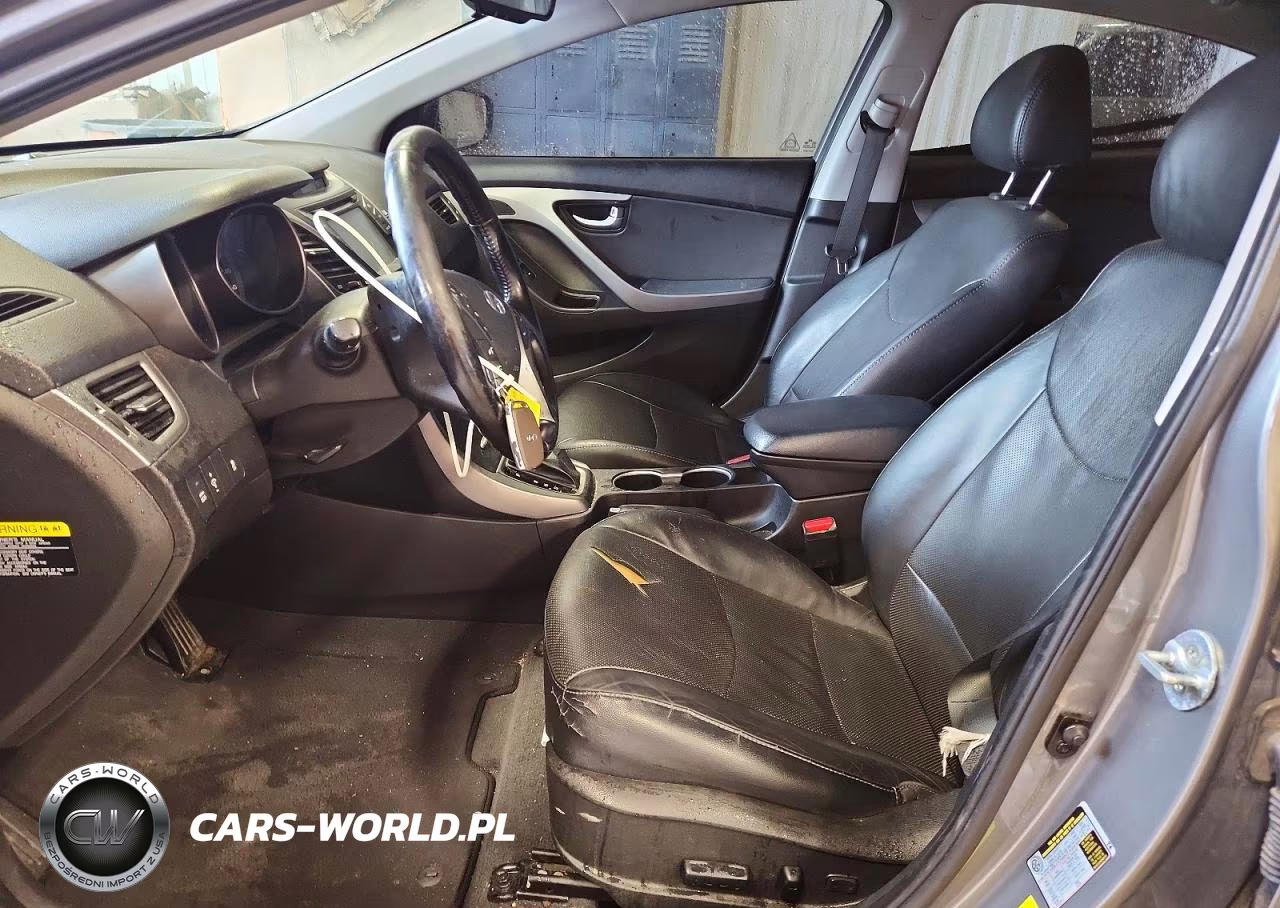 2014 Hyundai Elantra Limited VIN:5NPDH4AE9EH514077 - 7