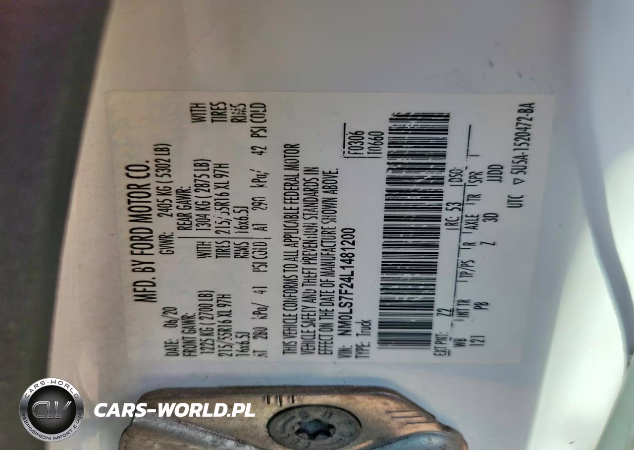 2020 Ford Transit Connect Xlt VIN:NM0LS7F24L1481200 - 12