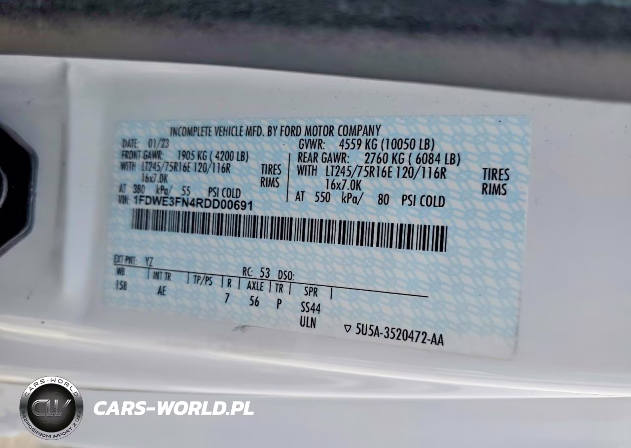 2024 Ford E350 Refrigerated Box Truck VIN:1FDWE3FN4RDD00691 - 12