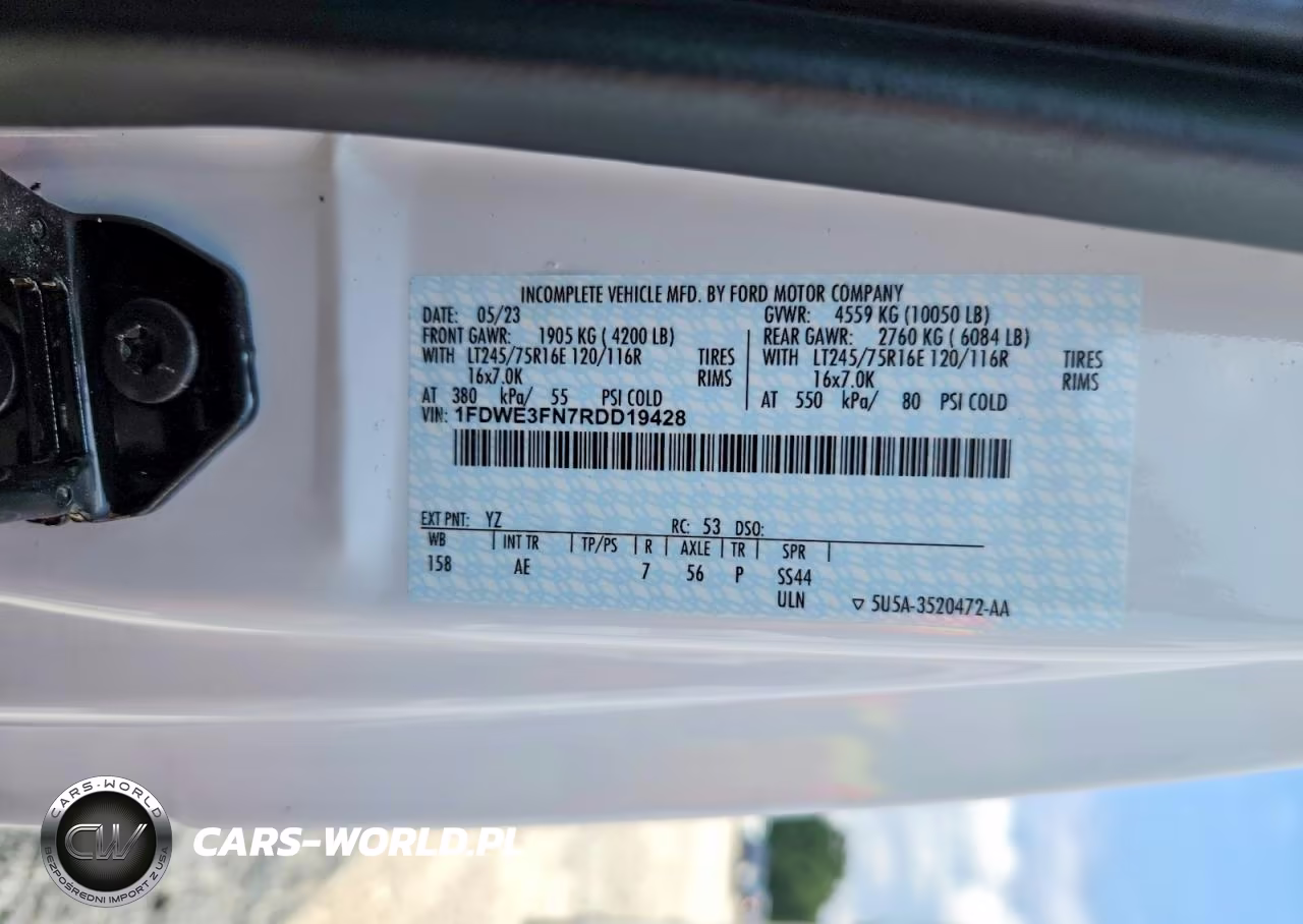 2024 Ford E350 Refrigerated Box Truck VIN:1FDWE3FN7RDD19428 - 12