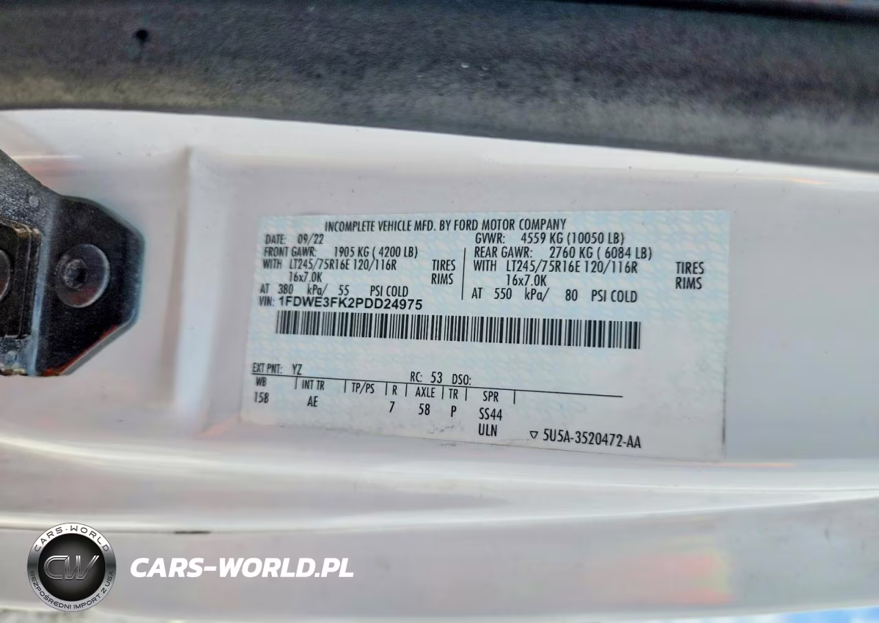2023 Ford E350 Refrigerated Box Truck VIN:1FDWE3FK2PDD24975 - 12