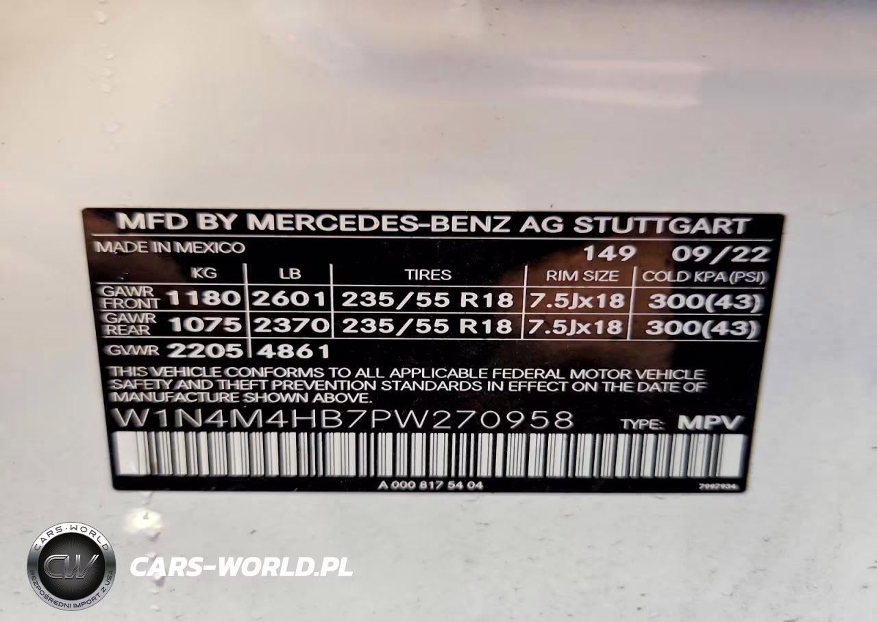 2023 Mercedes-Benz Glb 250 4Matic VIN:W1N4M4HB7PW270958 - 13