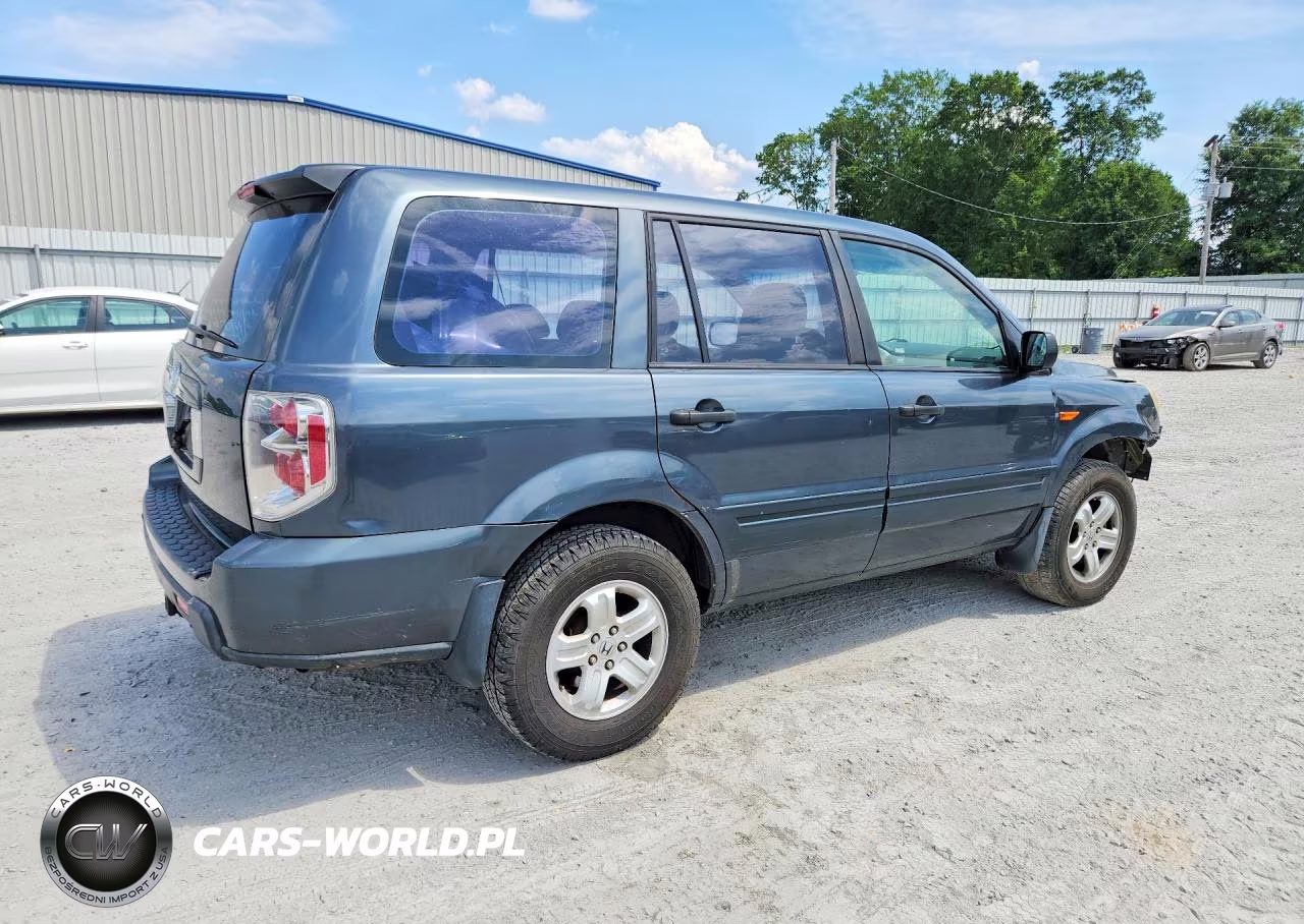 2006 Honda Pilot Lx VIN:5FNYF28106B046139 - 3