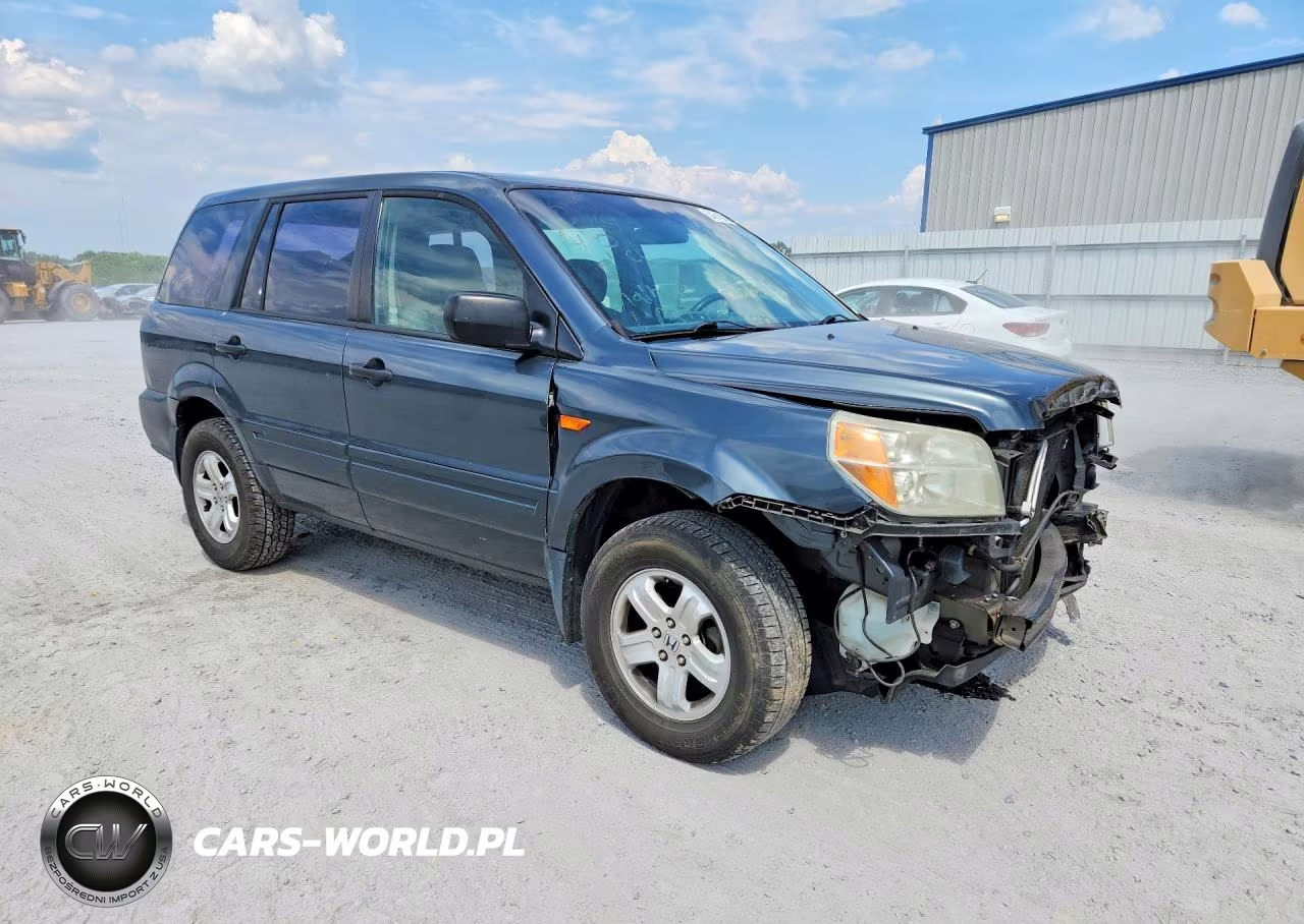 2006 Honda Pilot Lx VIN:5FNYF28106B046139 - 4