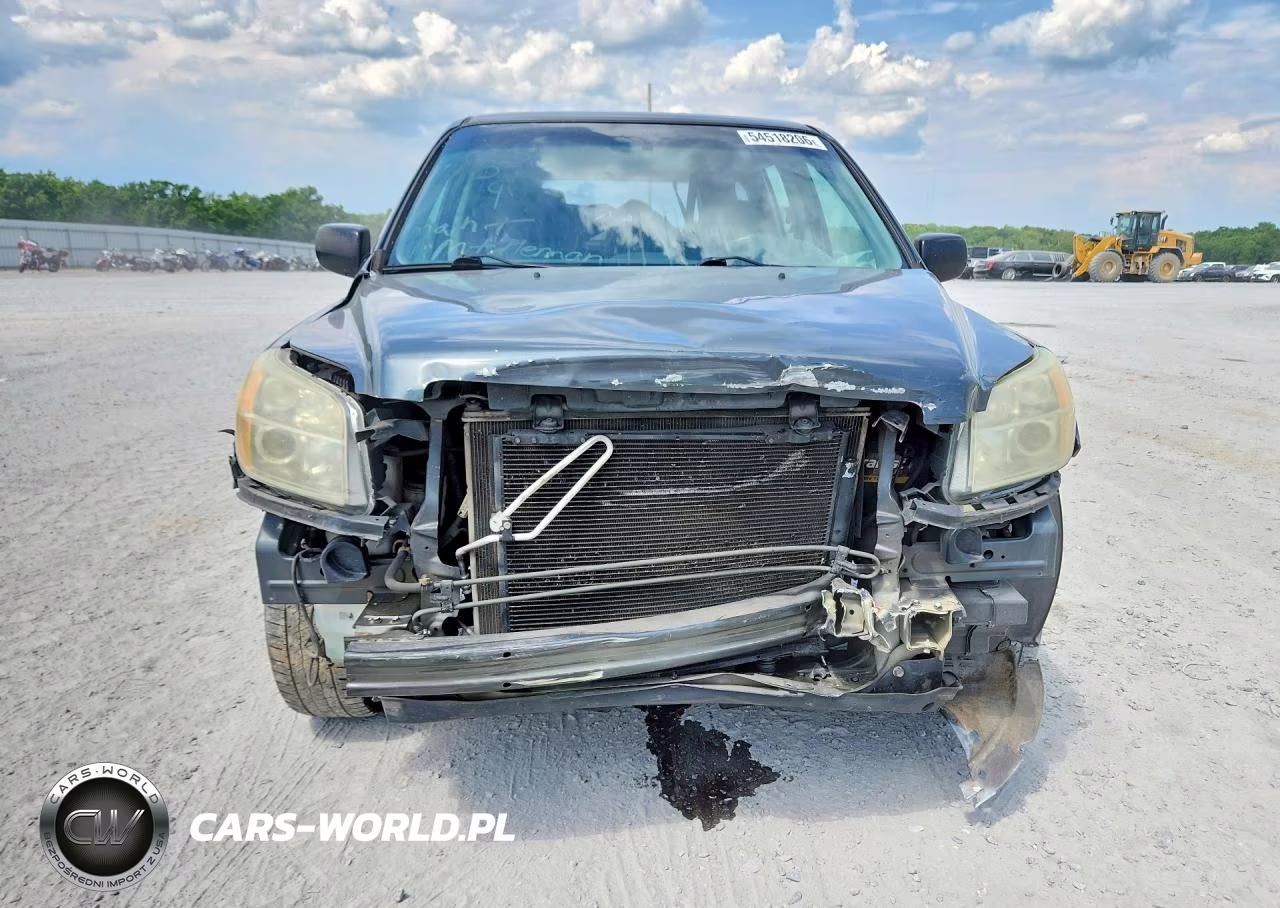 2006 Honda Pilot Lx VIN:5FNYF28106B046139 - 5