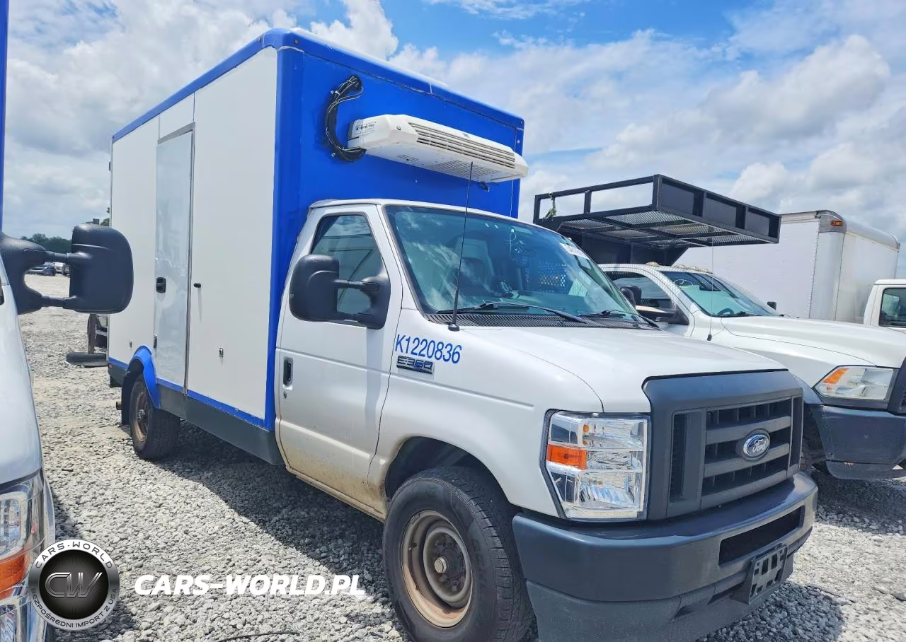 2023 Ford E-350 Refrigerated Box Truck VIN:1FDWE3FK7PDD08531 - 4