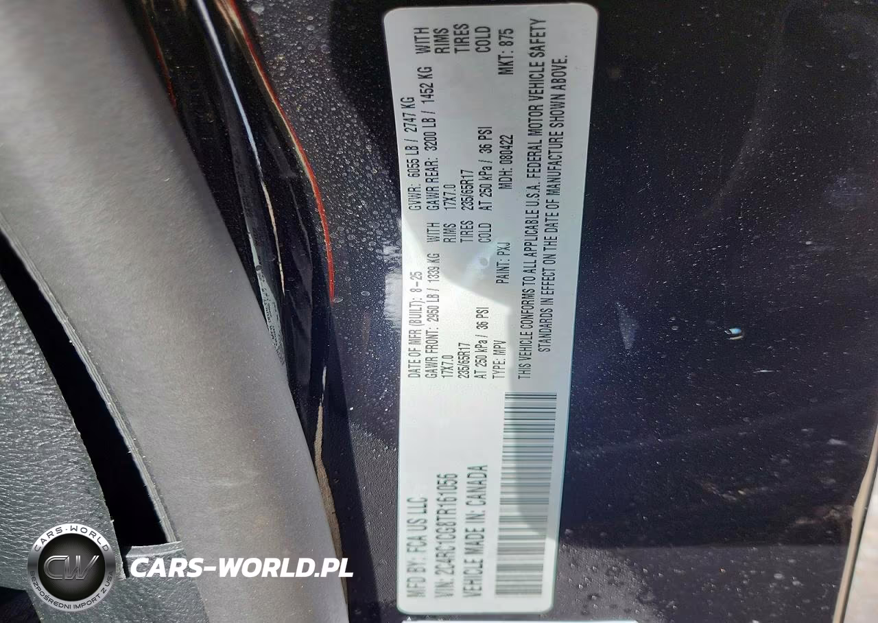 2026 Chrysler Voyager Lx VIN:2C4RC1CG8TR161056 - 13