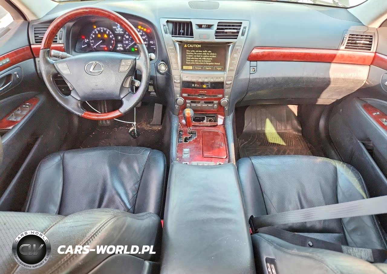 2007 Lexus Ls 460L VIN:JTHGL46F675002887 - 8