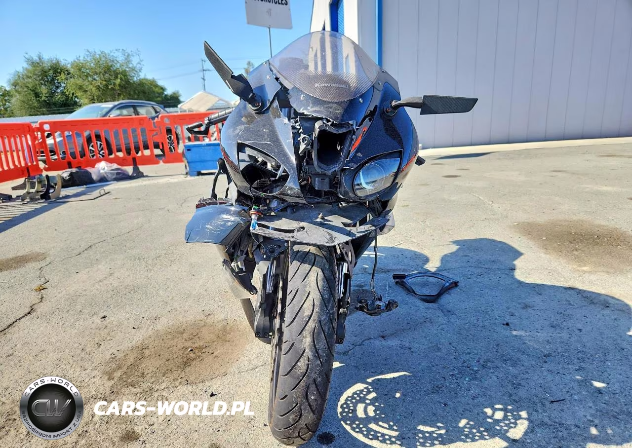 2007 Kawasaki Zx600 P VIN:JKAZX4P187A009777 - 2