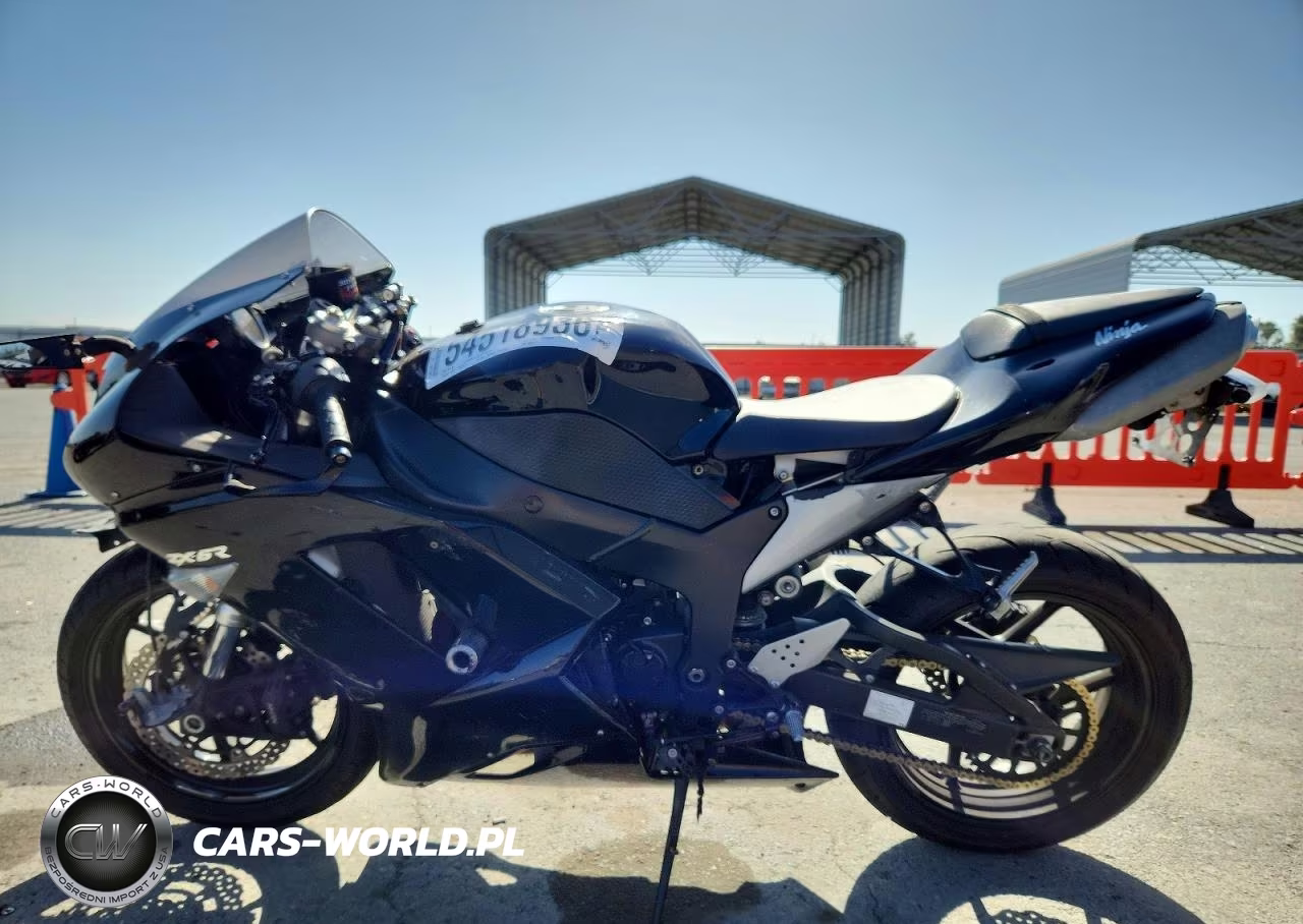 2007 Kawasaki Zx600 P VIN:JKAZX4P187A009777 - 3