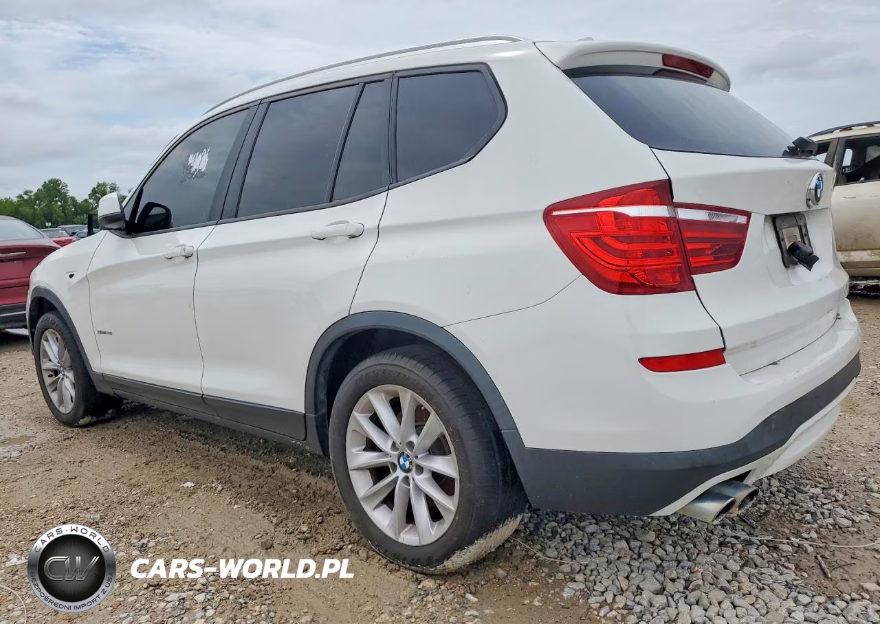 2017 BMW X3 Sdrive28I VIN:5UXWZ7C36H0X40564 - 2