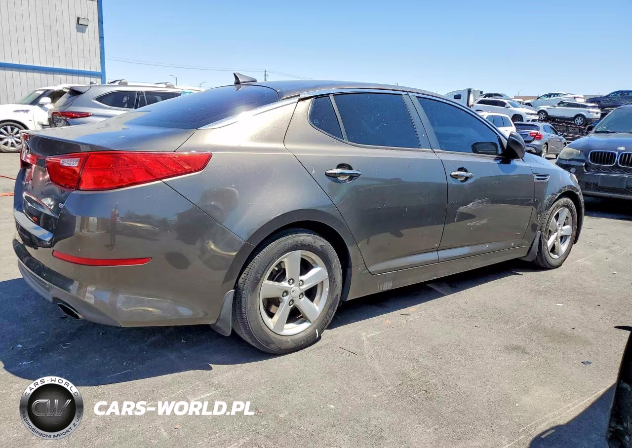 2014 Kia Optima Lx VIN:5XXGM4A7XEG320888 - 3