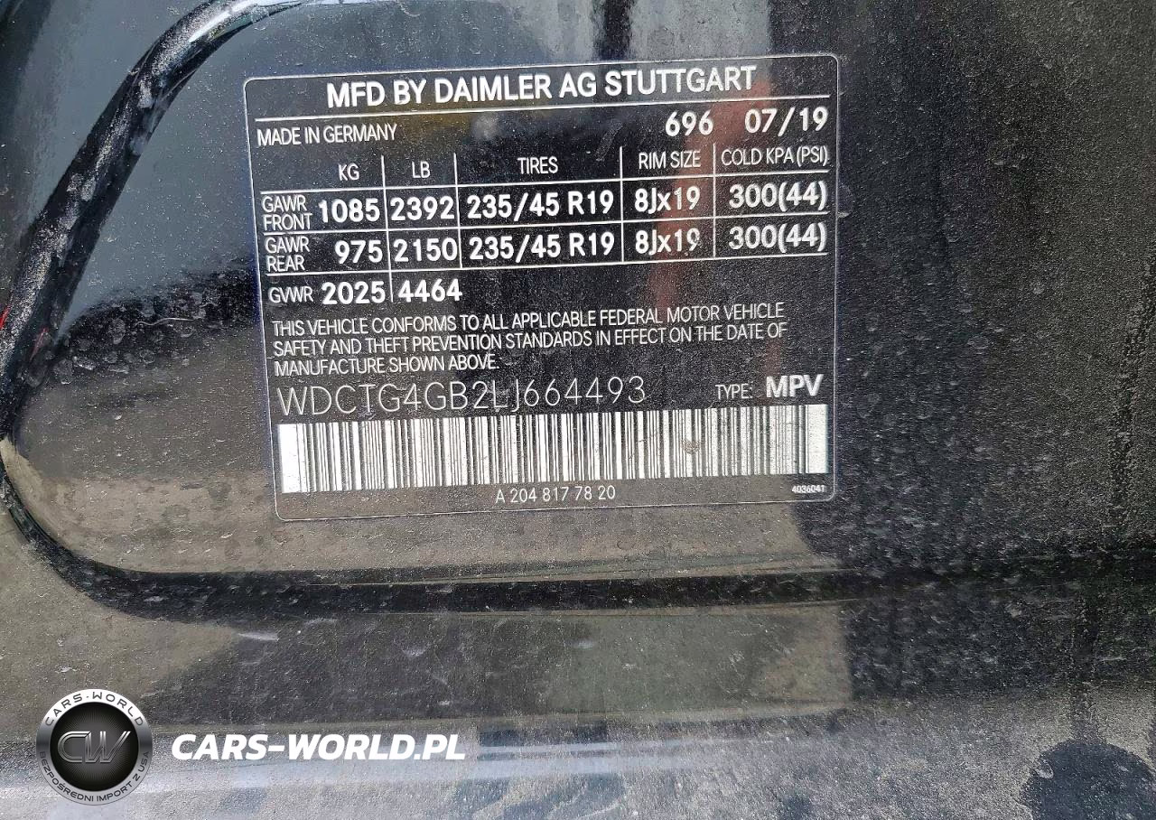 2020 Mercedes-Benz Gla 250 4Matic VIN:WDCTG4GB2LJ664493 - 12