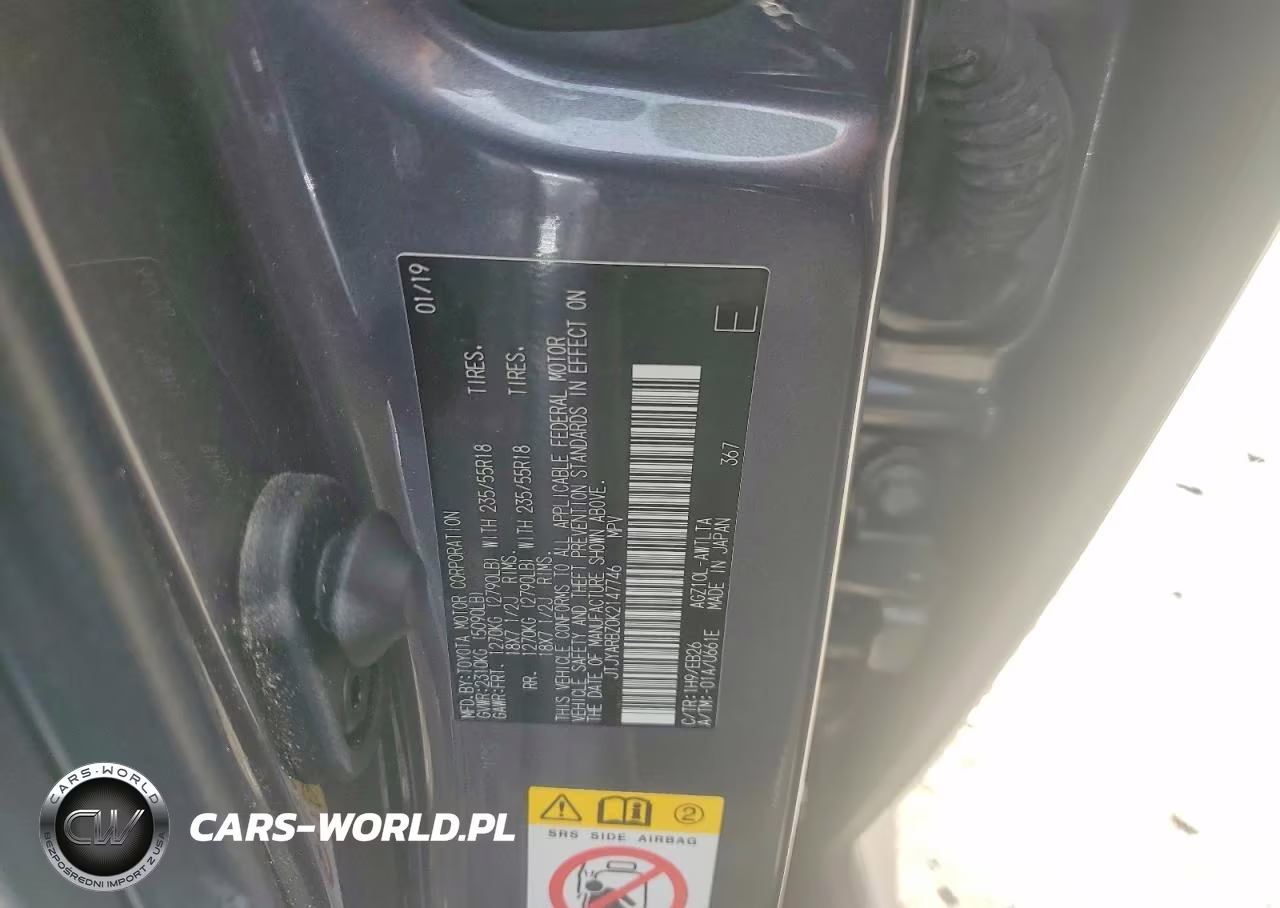 2019 Lexus Nx 300 F Sport VIN:JTJYARBZ0K2147746 - 14
