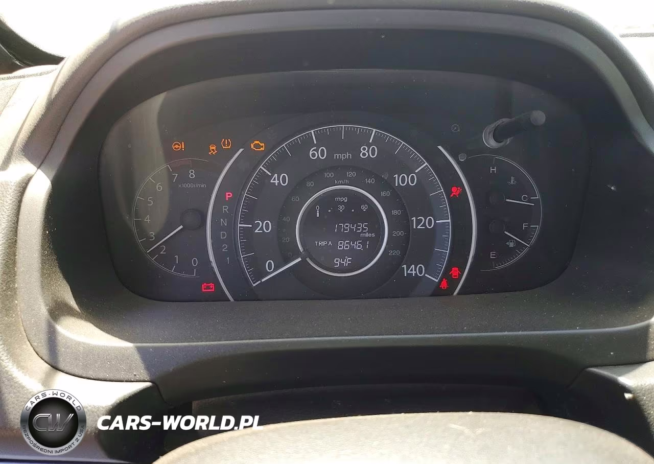 2014 Honda Cr-V Lx VIN:3CZRM3H33EG702418 - 9